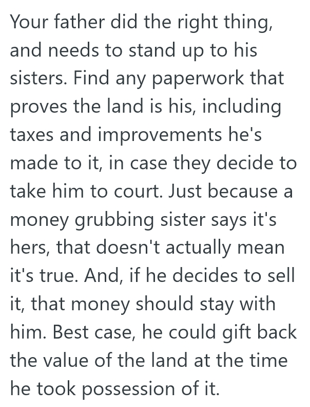 2025 03 03 13 33 48 Mans Sisters Begged Him to Take Some Unwanted Land, But Now That its Valuable Theyre Demanding it Back