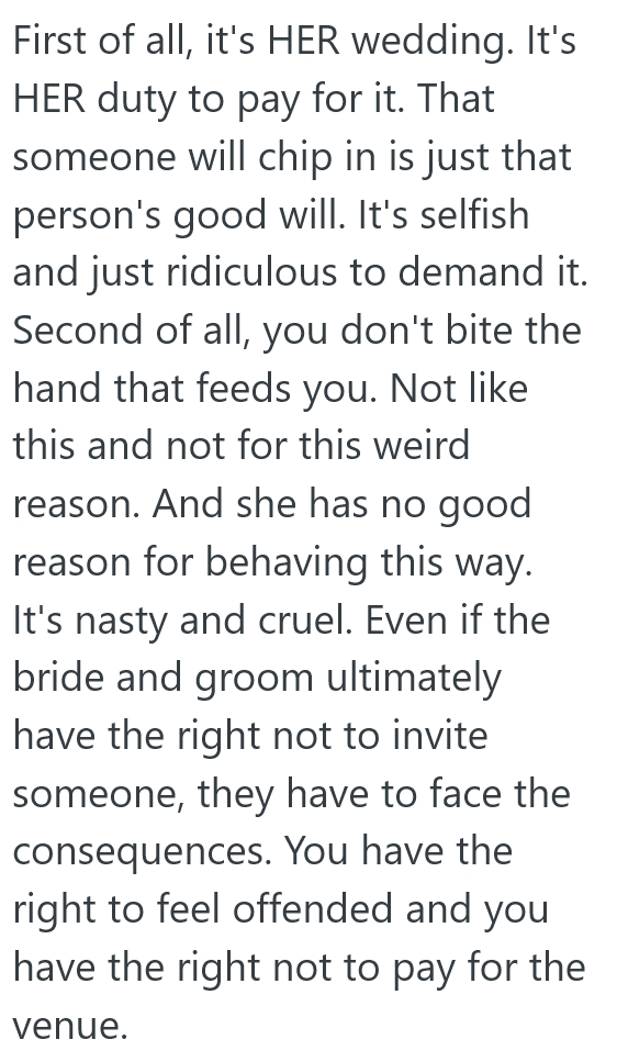 2025 03 03 13 56 59 Her Son Was Supposed To Be The Ring Bearer For His Aunt, But Then The Aunt Changed Her Mind For A Hypothetical Reason