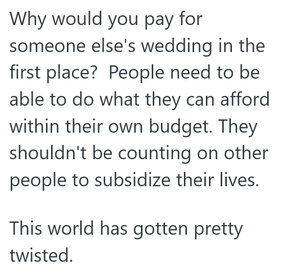 2025 03 03 13 57 36 Her Son Was Supposed To Be The Ring Bearer For His Aunt, But Then The Aunt Changed Her Mind For A Hypothetical Reason