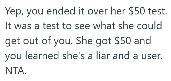 2025 03 03 14 08 39 He Agreed To Loan His Girlfriend $50, But When She Refused To Pay Him Back, He Broke Up With Her