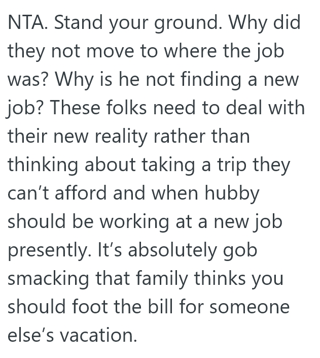 2025 03 03 14 20 05 Wife Offered To Pay For Her Sisters Family To Come On Their Spring Break Vacation, But Her Husband Said Absolutely Not