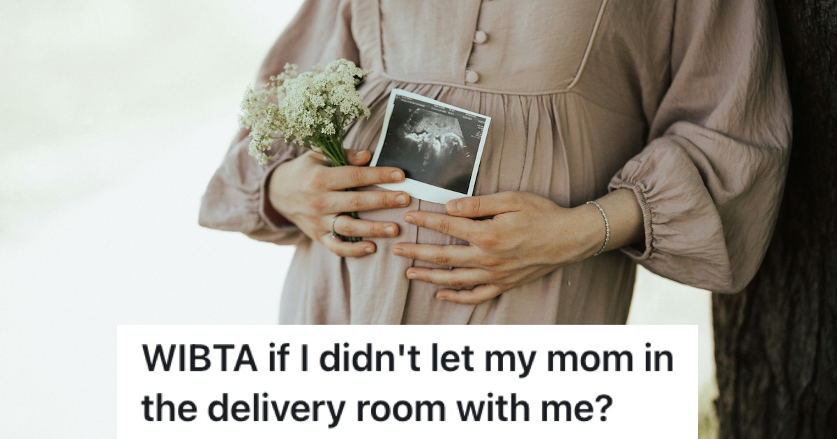 pregnant woman holding ultrasound and flowers