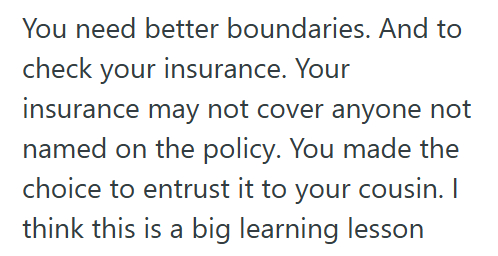 Audi 1 He Let His Cousin Borrow His Car, But Then The Car Got Totaled. So He Asked His Cousin For $7K To Replace It, But The Cousin Insists They Can Fix It For $3K.