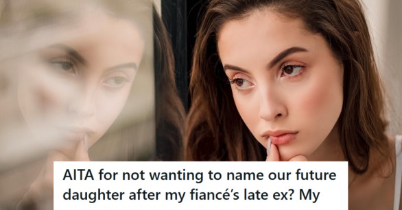 Woman in deep thought looking out the window