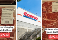 ‘No wonder why your mortgage isn’t paid.’ – Costco Customer Shows How Their Steaks Are Kind Of A Rip Off