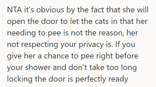 Door Lock 2 Woman’s Mom Insists On Entering The Bathroom While She Showers, So The Daughter Wants To Lock The Door But Her Mom Got Upset And Said No