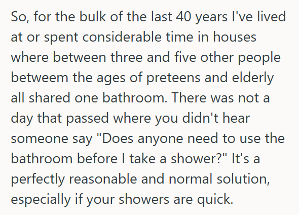 Door Lock 4 Woman’s Mom Insists On Entering The Bathroom While She Showers, So The Daughter Wants To Lock The Door But Her Mom Got Upset And Said No