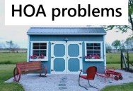 His Dad’s HOA Declared That The Children’s Playhouse He Built Was A ‘Storage Shed’ And Demanded He Take It Down, So He Started A Shed Mutiny In The Neighborhood