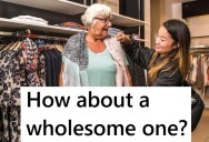 Woman Gets Mistaken For An Employee And Decides To Just Help Her Anyway. But Then The Customer Asks A Question She Didn’t Know The Answer To.