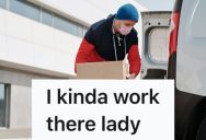 Customer Flagged Down A Delivery Driver After His Amazon Package Arrived, But He Said It’s Not His Problem And Drove Off