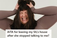 Her Sister-In-Law Invited Her To Spend The Night But Then Ignored Her, But When She Packed Up And Left Her Sister-In-Law Was Offended