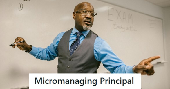 Science teacher lecturing kids on an important topic