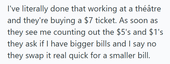 Rude 4 Rude Customer Snaps Over Change Request, But The Server Had $95 In The Smallest Bills Possible That Fit The Occasion