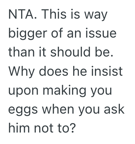 Screenshot 2025 03 01 at 5.07.08 PM Her Boyfriend Repeatedly Ignored Her Clear Disgust For Runny Eggs, So She Started Questioning If He Respected Her Boundaries At All