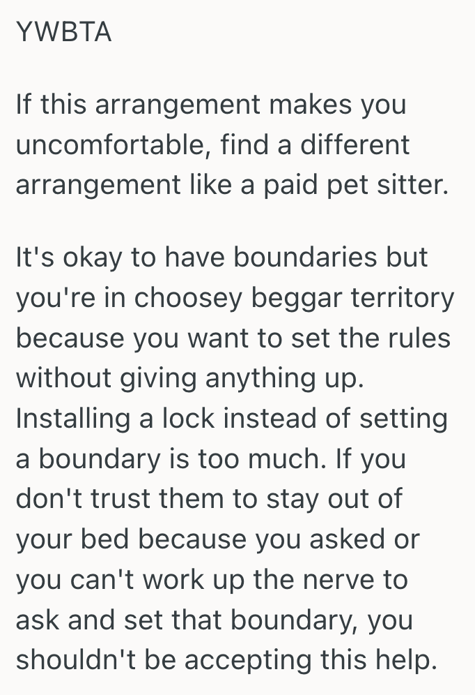 Screenshot 2025 03 02 at 7.33.23 PM Boyfriend Let His Need For Control Over Their Bedroom Outweigh Basic Gratitude, So His Girlfriend’s Parents Felt Like Burdens Instead Of Guests