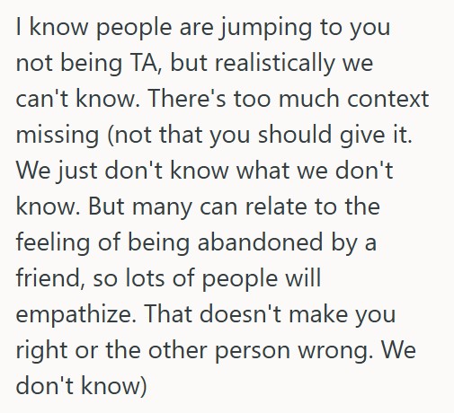 Screenshot 2025 03 04 122046 Her Friend Didnt Respond To Her Messages For A Long Time, But When Her Friend Finally Did Respond, She Wasnt Sure If Shed Be Able To Save The Friendship