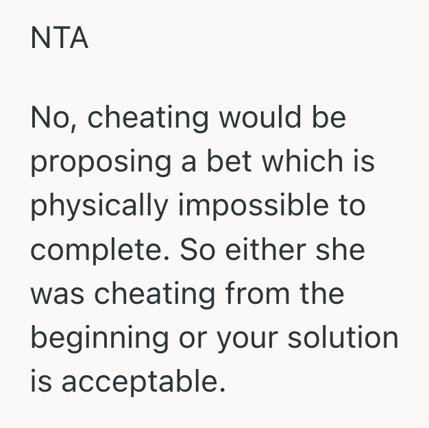 Screenshot 2025 03 04 at 10.35.18 PM His Fiancée Proposed A Challenge That Was Supposed To Be All In Good Fun, But When He Won She Accused Him Of Cheating