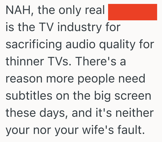 Screenshot 2025 03 04 at 11.29.44 AM He Likes To Watch TV With The Subtitles On, So When His Wife Turned The Subtitles Off He Got Upset