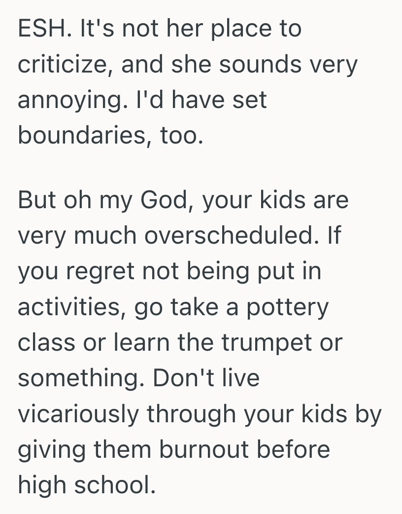 Screenshot 2025 03 04 at 5.01.06 PM Mother Over Scheduled Her Children’s Lives With Extra Curricular Activities, But One Aunt Stepped In And Stirred Up Even More Drama