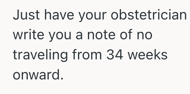 Screenshot 2025 03 04 at 7.12.02 PM Pregnant Woman Said She Cant Make It To Her Brother In Laws Wedding Because Its Too Close To Her Due Date, So The Bride Is Calling Her Selfish