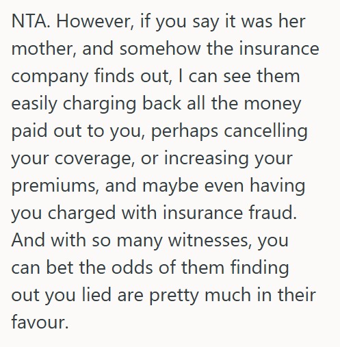 Screenshot 2025 03 06 211035 His Friend Bumped Into His Car And Agreed It Was Her Fault, But When He Was Filling Out The Forms For The Insurance Company, His Friend Claimed It Wasnt Her Fault At All