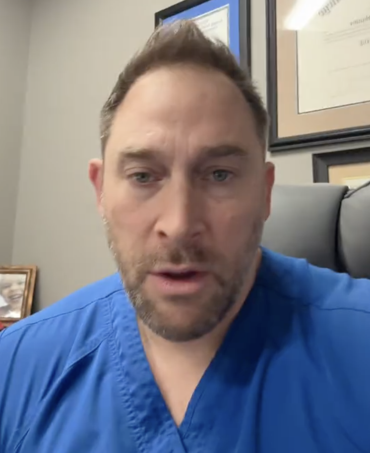 a doctor talks about the danger of mammograms