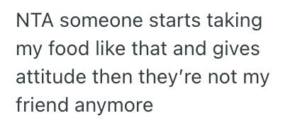 Screenshot 2025 03 08 at 5.48.19 PM Womans Friend Claimed She Wasnt Hungry, But Then The Friend Started Eating Food Off Of Her Plate Without Even Asking