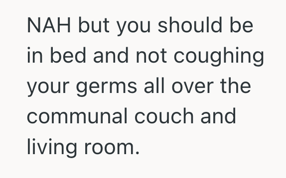 Screenshot 2025 03 11 at 11.21.14 PM She Wants To Sleep On The Couch So She Wont Disturb Her Husband While She Is Sick, But He Doesnt Want Her To