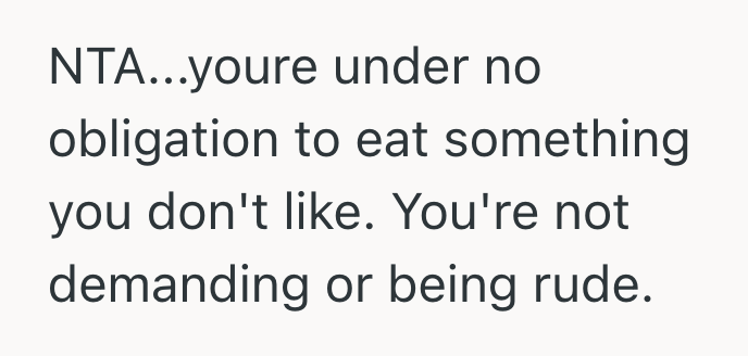 Screenshot 2025 03 12 at 10.56.32 PM Husband Cant Stand Mushrooms, So He Only Took A Small Portion Of His Wifes Meal. Now Hes Worried About It.
