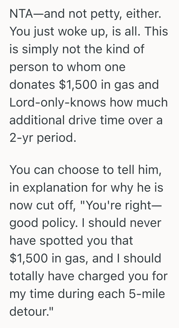 Screenshot 2025 03 12 at 2.37.28 PM He Offered Free Rides To His Co Worker For Two Years, But When He Asked For A Small Favor In Return, His Colleague Left Him High And Dry