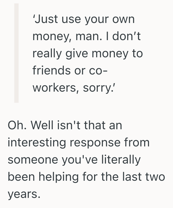 Screenshot 2025 03 12 at 2.38.18 PM He Offered Free Rides To His Co Worker For Two Years, But When He Asked For A Small Favor In Return, His Colleague Left Him High And Dry