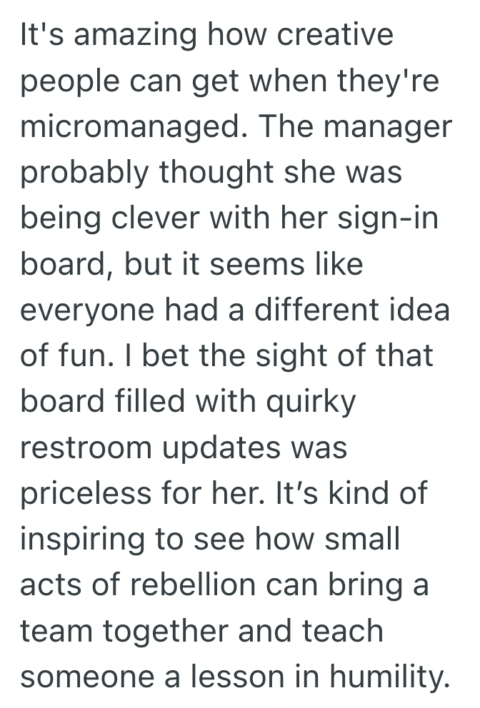 Screenshot 2025 03 13 at 11.43.38%E2%80%AFPM Micromanager Introduced A New Tracking System To Monitor Her Employees, But Her Team Turned It Into A Masterpiece Of Malicious Compliance