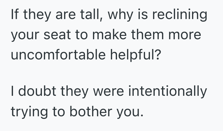 Screenshot 2025 03 13 at 12.18.53%E2%80%AFAM A Passenger Behind Him Is Pushing His Knee Into His Airplane Seat, So He Reclines It All The Way