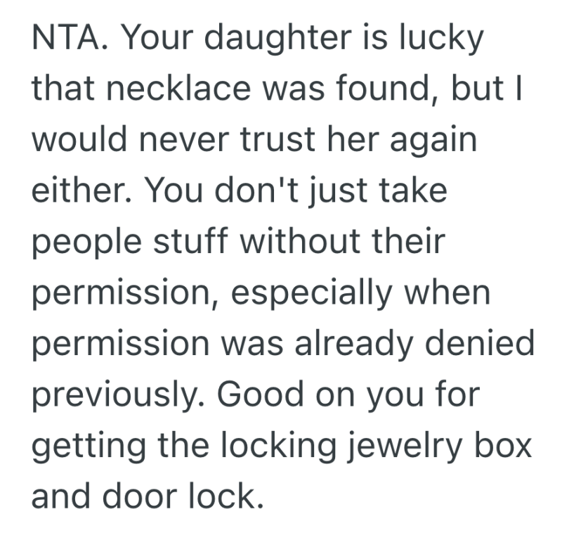 Screenshot 2025 03 13 at 9.24.11 PM e1741915505341 Teen Steals Stepsister’s Necklace, But Her Dad Refuses To Comfort Her When She Loses It