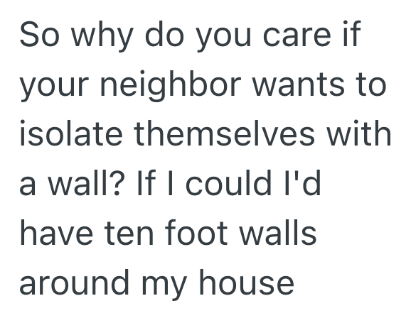 Screenshot 2025 03 15 at 4.05.20 PM Neighbor Builds A Wall So Tall That It Requires A Permit, But When She Refuses To Get One She Has To Tear It Down