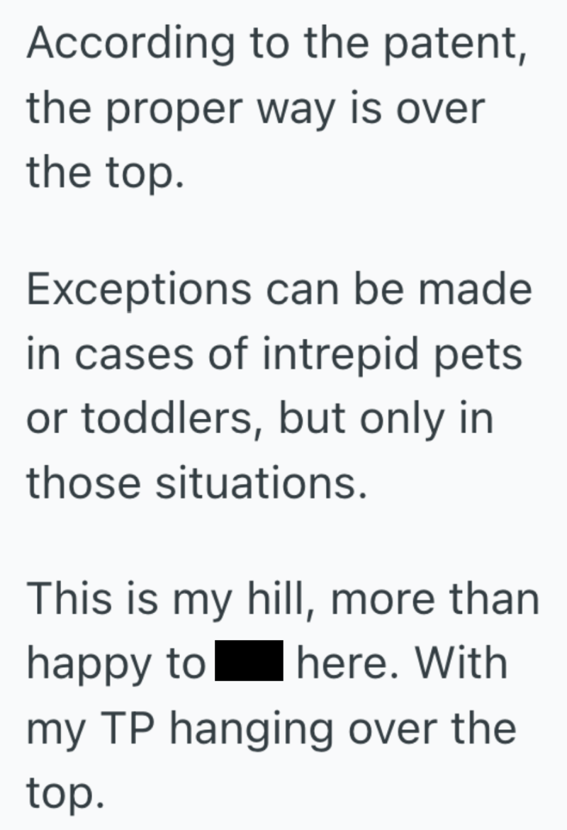 Screenshot 2025 03 16 at 11.59.15 AM Toilet Paper Roll Became A Point Of Disagreement Between One Couple, But Their Mischievous Cat Settled The Debate Once And For All