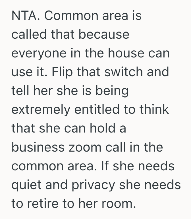 Screenshot 2025 03 16 at 3.28.22 PM One Renter Expected Total Silence During Work Hours, But Her Roommate Was Sick Of Having To Tiptoe Around Their Own Home