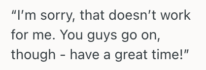 Screenshot 2025 03 17 at 1.44.35 PM Woman Didnt Want To Go On A Long And Expensive Trip For Her Friends Bachelorette Party, So The Group Started Guilt Tripping Her