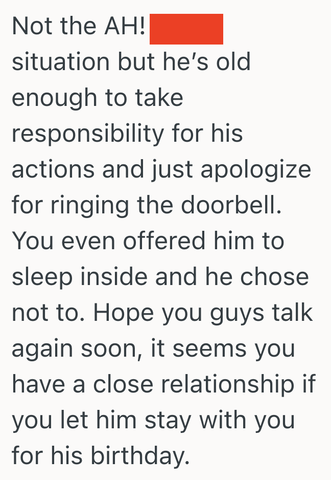 Screenshot 2025 03 17 at 11.40.32 AM She Told Her Cousin Shed Wait Up For Him, But When He Stayed Out Much Later Than She Expected, She Went To Sleep