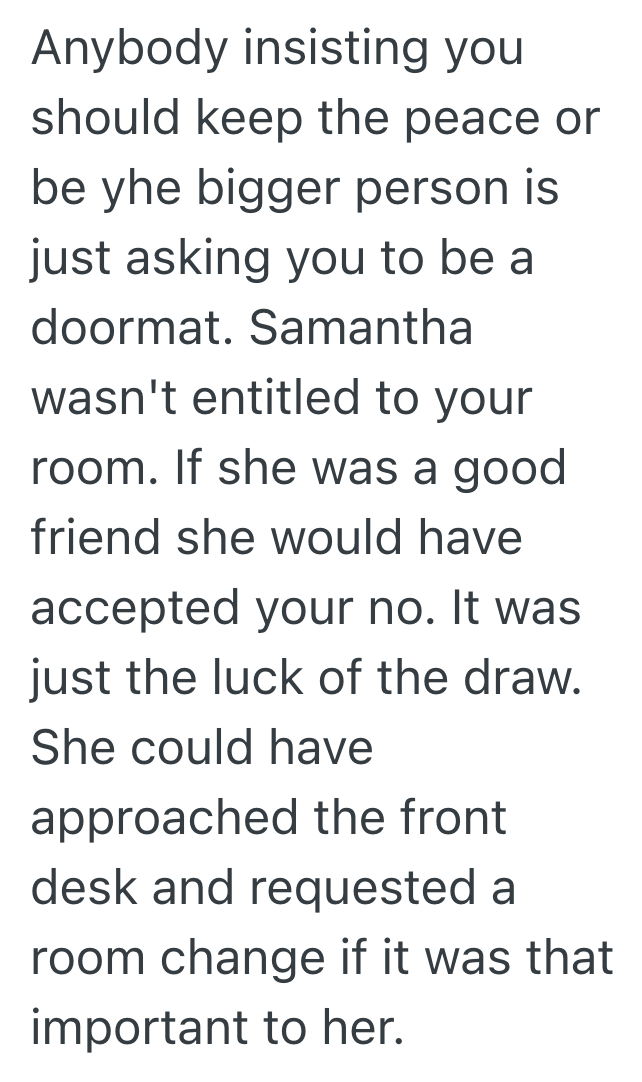 Screenshot 2025 03 17 at 11.57.44 AM Four Friends Went On A Weekend Trip Together, But When One Friends Hotel Room Had A Better View, It Became A Battle About Who Was Really Being Selfish