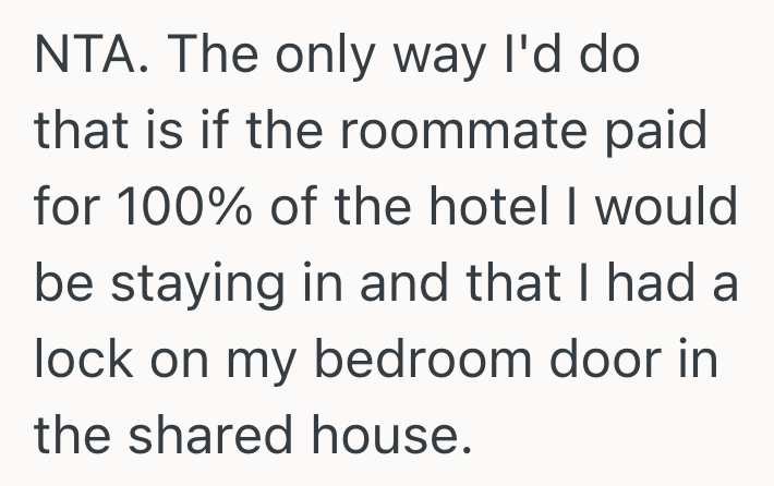 Screenshot 2025 03 17 at 9.31.10 AM His Female Roommate Is Having Friends Sleep Over On Her Birthday, But Doesnt Think Its Fair When She Asks Him To Sleep Somewhere Else