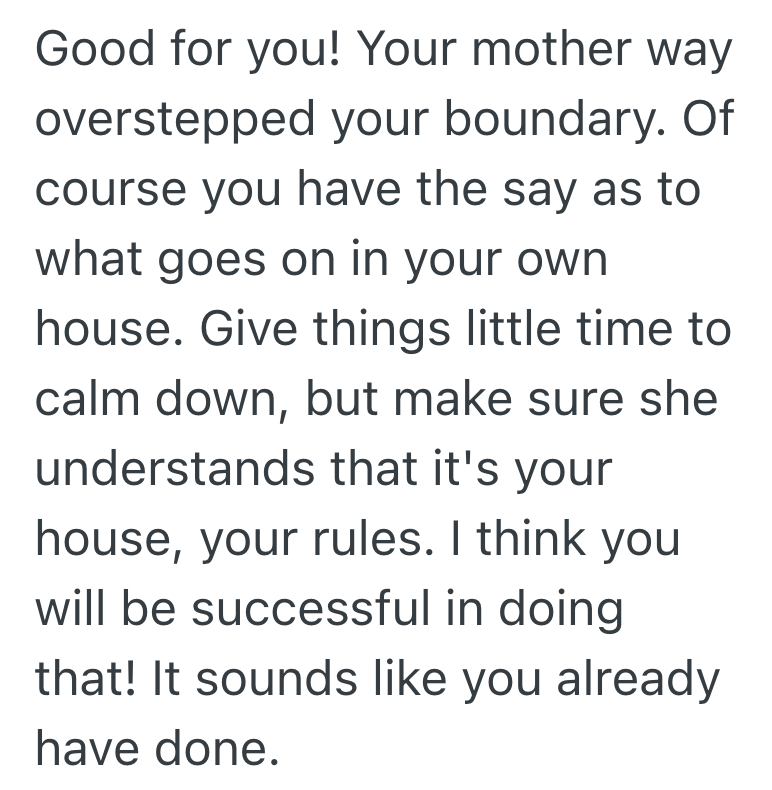 Screenshot 2025 03 18 at 10.58.09 AM Womans Mom Gave Her Address To Her Cousin Without Asking If That Was Okay, And Now Mother And Daughter Are Fighting