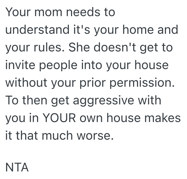 Screenshot 2025 03 18 at 10.58.28 AM Womans Mom Gave Her Address To Her Cousin Without Asking If That Was Okay, And Now Mother And Daughter Are Fighting