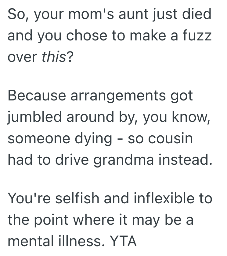 Screenshot 2025 03 18 at 10.58.53 AM Womans Mom Gave Her Address To Her Cousin Without Asking If That Was Okay, And Now Mother And Daughter Are Fighting