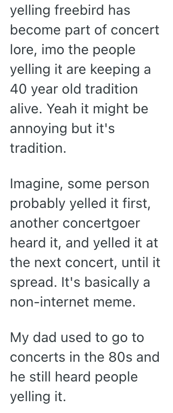 Screenshot 2025 03 18 at 9.20.30 AM Band Members Got Sick Of Audience Members Yelling Freebird, So They Made Their Audiences Sit Through A Pre Recorded Version Of The Song While They Took A Break