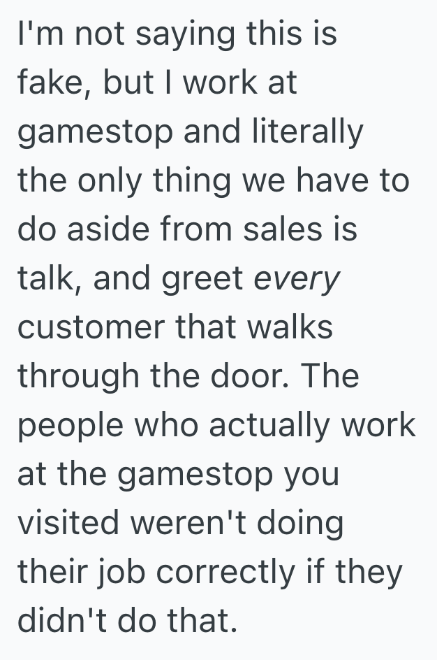 Screenshot 2025 03 19 at 6.16.28 PM Customer Refuses To Help A Kid At GameStop Find A Particular Game, But The Boys Mom Thinks The Customer Is An Employee And Tries To Get Him Fired