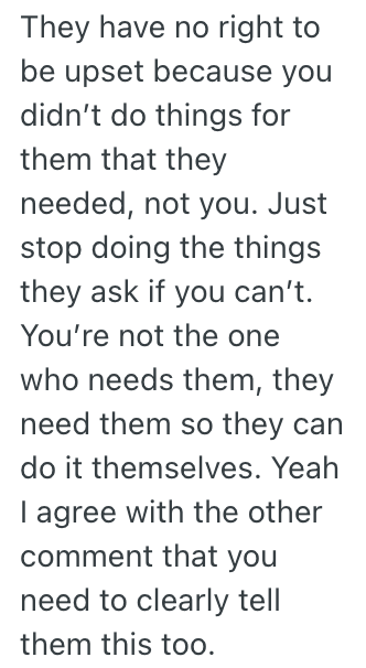 Screenshot 2025 03 22 at 8.25.11 AM They Got Fed Up With Their Familys Constant Demands, But They Werent Thrilled When They Decided To Stop Doing Favors