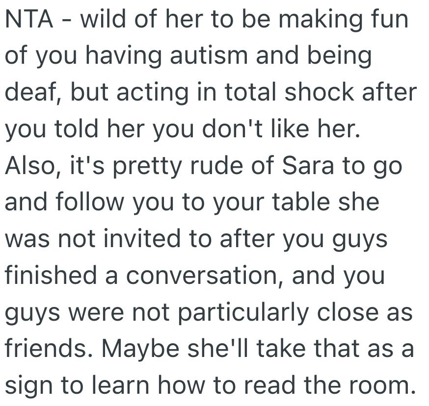 Screenshot 2025 03 25 at 1.13.15 PM Birthday Girl Ran Into A Bad Ex Coworker At The Bar And Told Her To Go Away, But Now Shes Worried She Was Rude
