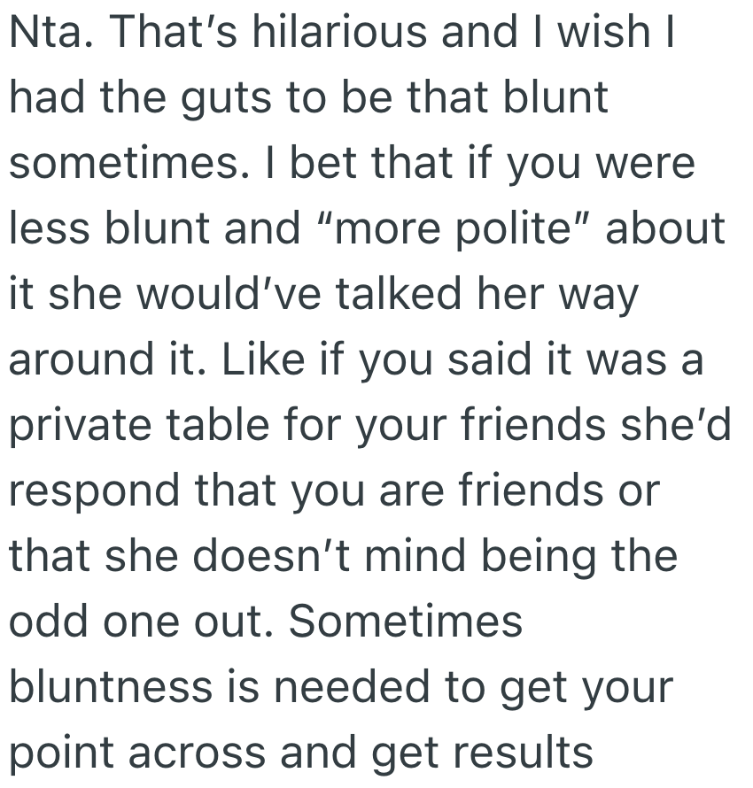 Screenshot 2025 03 25 at 1.14.05 PM Birthday Girl Ran Into A Bad Ex Coworker At The Bar And Told Her To Go Away, But Now Shes Worried She Was Rude
