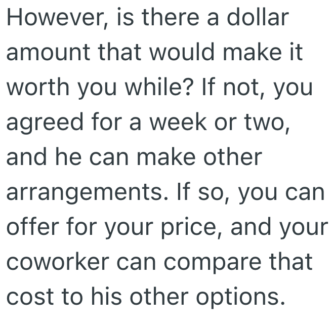 Screenshot 2025 03 25 at 3.55.34 PM A Coworker Asked For A Ride And They Said Yes, But They Didnt Know He Was Making A Six Month Commitment
